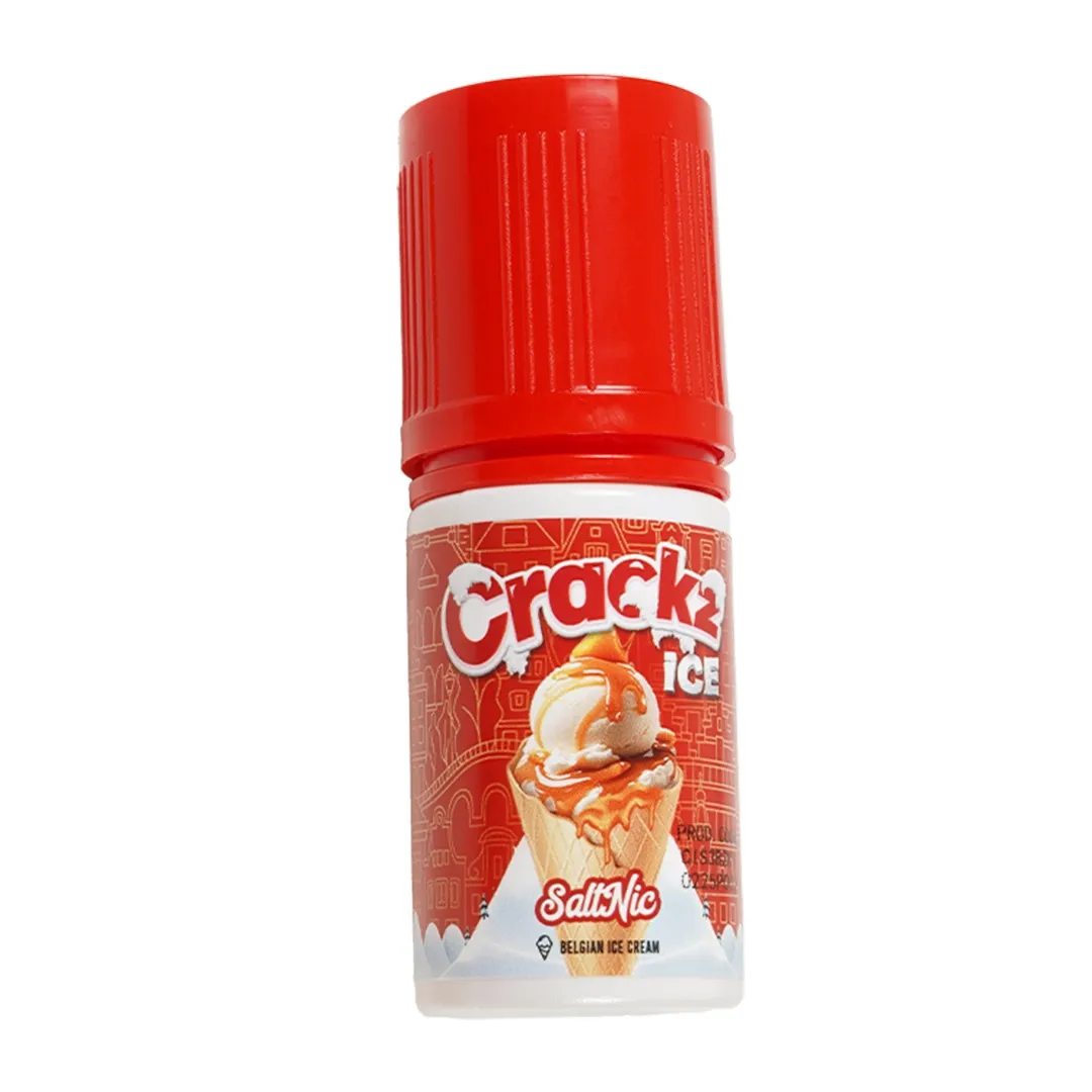 Crackz Ice Belgian Ice Cream Saltnic Crackz Ice Belgian Ice Cream Saltnic